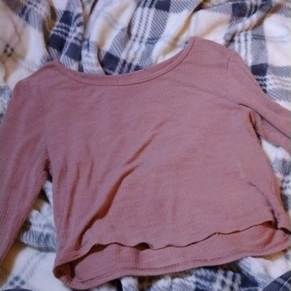 Forever 21, long sleeve, crop top